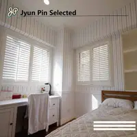 在飛比找momo購物網優惠-【Jyun Pin 駿品裝修】嚴選實木百葉窗(連工帶料30才