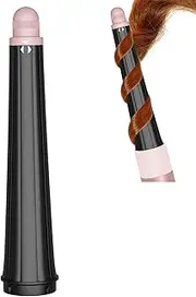 ZEPHBLOW Long Conical Barrel for Dyson Airwrap, 0.78-1.4Inch/ 20-36mm Conical Long Curling Barrels Compatible with Airwrap HS01/05, Self-Curling Hair Roller Curlers Attachment, Pink