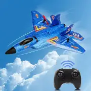 F22 Raptor RC Plane 2.4G 2CH Remote Control Flying Glider With LED Lights EPP Fo