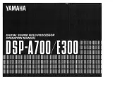 Yamaha DSP-E300 Amplifier Owners Manual