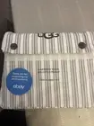 Ugg Twin Sheet Set Irene 100% Cotton Percale Garment Wash Brand￼ Brown White