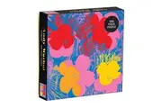 Galison: Andy Warhol Flowers Puzzle (500pc Jigsaw)