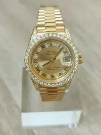 在飛比找Yahoo!奇摩拍賣優惠-鑫泰典精品 勞力士ROLEX 69158 MR多層鑽面盤 整