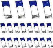 Wantane 20 Pcs Panel Downlight Lamp Spring Clip Recessed Lighting Fixtures Recessed Lighting Fixtures LED Spring Clips Spring Clamp for Ceiling Light,