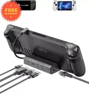 Steam Deck Dock 5-in-1 HDMI 4K Ethernet USB-C Charging ROG Ally Comp