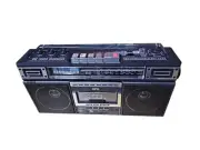Rechargeable Cassette AM/FM/SW1-2 Radio Bluetooth Boombox with USB Recording