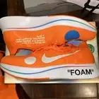 Size 13 - Nike Off-White x Zoom Fly Mercurial Flyknit Total Orange