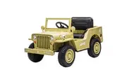Go Skitz Major 12V Electric Ride On - Khaki