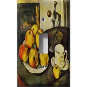 SnazzySwitch Apple Table Decorative Light Switch Plate Cover