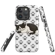 For iPhone 15 Pro Case, Shielding Cover, Tuxedo Cat