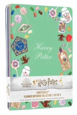 Harry Potter Honeydukes Planner Notebook Collection Set of 3 by Insight Edition