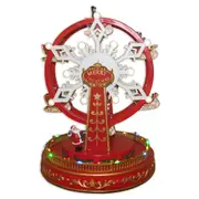 Ferris Wheel With Led Music Festive Decorations 27cm Electric Musical Scene