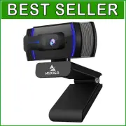 Lightweight 1080p Webcam with Privacy Cover - Perfect for Gaming & Streaming
