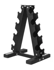 [Cortex] 4-Tier Fixed Dumbbell Stand in Black