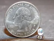 Dollhouse Miniature Halloween Crystal Ball 1:48 Quarter 1/4 inch scale C171