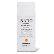 Natio Tinted Moisturiser SPF 50 - Medium