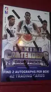 2015-16 Panini Contenders Draft Basketball Blaster Box Towns Booker Porzingis