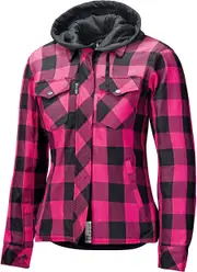 Held Lumberjack II, shirt/textile jacket women , color: Black/Pink , size: XS