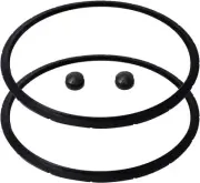 2 09985 for presto Pressure Canner Sealing Ring Gasket 01745 01751 Black