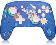 NexiGo Wireless Controller for Switch/Switch Lite, Extra Controller for Nintendo Switch Controller, Bluetooth Switch Controller with Vibration, Motion, Turbo and LED Light (AstroMan)
