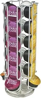 [StormBrew] Dolce Gusto 24 Coffee Pod Rotating Holder Rack, Capsule Stand