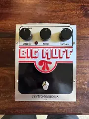 Electro Harmonix Big Muff Pi NY Guitar Pedal 2000s Made in USA EHX Fuzz Bass Box