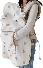 solunaterra Baby Cape UV Protection Yble Baby Cape for Spring, Summer, Autumn, Sun Protection, Insect Repellent (Bears Dot Pattern)