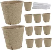 KITANDOVE 1 Set Portable Nursery Pots for Plants Garden Starter Pot with Labels for Succulent and Landscape Plants Lightweight Easy to Stack