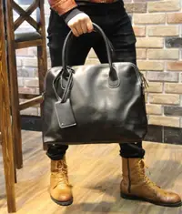 在飛比找樂天市場購物網優惠-FINDSENSE Z1 韓國 時尚 潮 男 皮質 手提包 