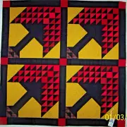 PINE TREE QUILT TOP 55"x 55" $85.00