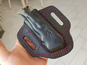 Leather pancake sheath for Benchmade Adamas 275 & 273 or 810 or 940 710