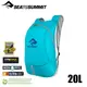 【Sea to Summit 澳洲 30D 輕量日用背包《亮藍》】STSATC012021/後背包/打理包/裝備袋/行李袋