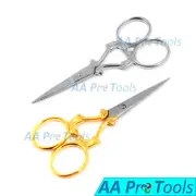 2pcs Straight Scissors , Mustache Nose Hair Scissors, Embroidery, Best Quality