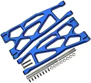 IWBR Front Rear Lower Suspension Arm 7893 7894 Fit for Traxxas 1/6 XRT 1/5 X-MAXX WideMaxx 4WD Monster Truck Upgrade Parts (Color : Blue)