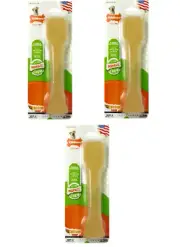 Nylabone Flexi Chew Dog Bone Moderate Chicken Flavour - Souper x3