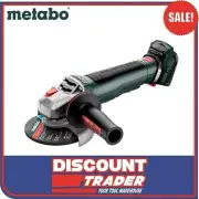Metabo WPB 18 LT BL 11-125 Quick 18V Brushless Li-Ion Angle Grinder Germany Made