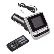 LCD Screen Display Car Bluetooth FM Radio Transmitter Radio Music Adapter