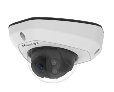 Milesight MS-C5373-PD4MM/W 5MP AI Vandal-Proof Mini Dome Camera