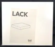 Ikea LACK Wall Floating Shelf 11 3/4" X 10 1/4” White 16353 Conceal Mount Wall