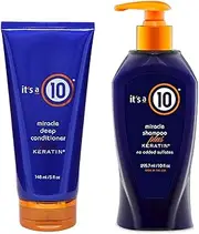 It's a 10 Miracle Shampoo Plus Keratin 300ml & Deep Conditioner 150ml Duo by It's A 10
