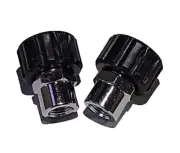 MTM - M22 X 1/4 NPT Female Pipe- Karcher Style 2-Pack Pressure Washer Twist Conn