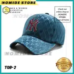 棒球帽男士女士 NY YANKEES MLB 韓國絲絨進口 TQB TQB-2 藍色棒球帽男孩帽子酷男孩帽子酷男棒球帽酷