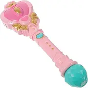 Kisangel 1Set Bubble Maker Machine with Lights Portable Bubble Wand for Outdoor Play Fun Valentine Safe and Bubble Blower