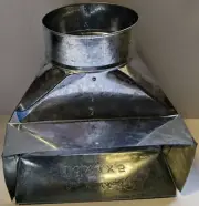 Grey Metal-12X2X7in. Angle Boot
