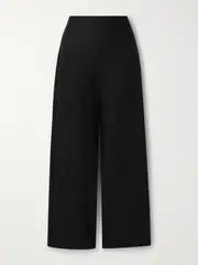 [Faithfull] Faithfull - Ilride Linen Straight-leg Pants - Black - x small x small Black