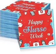 Thank nurse Paper Serviettes Napkins Toys Games›Party Supplies›Party Tableware
