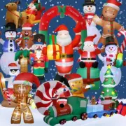 Christmas Inflatable Decoration Toy Built-in LED Lights Inflatable Model