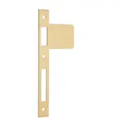 Iver Extended Striker Brushed Gold PVD CTC85mm H198xW85mm