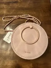 Ted Baker Stab Stitch Circle Bag - Light Pink