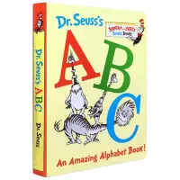 在飛比找蝦皮購物優惠-原版Dr. Seuss’s ABC 兒童英文學習紙板書ABC